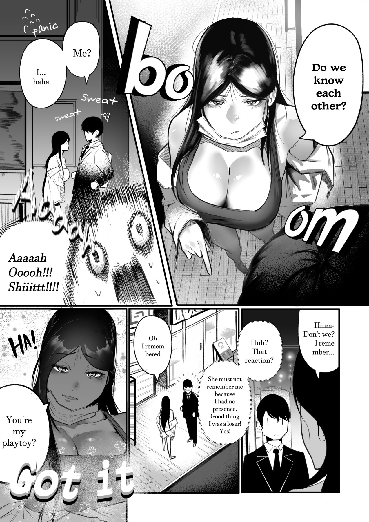 Hentai Manga Comic-Living Together With the Buxom Female Bully!-Read-6